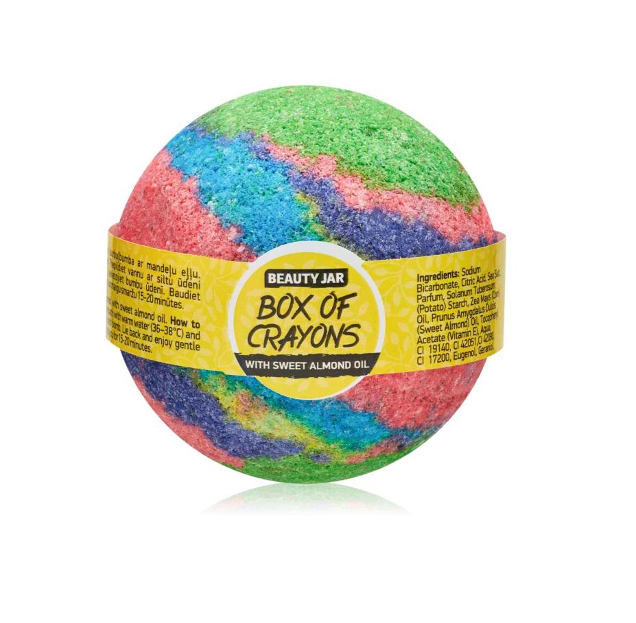Бомбочка для ванни Beauty Jar Box Of Crayons 150 г (4751030832531)