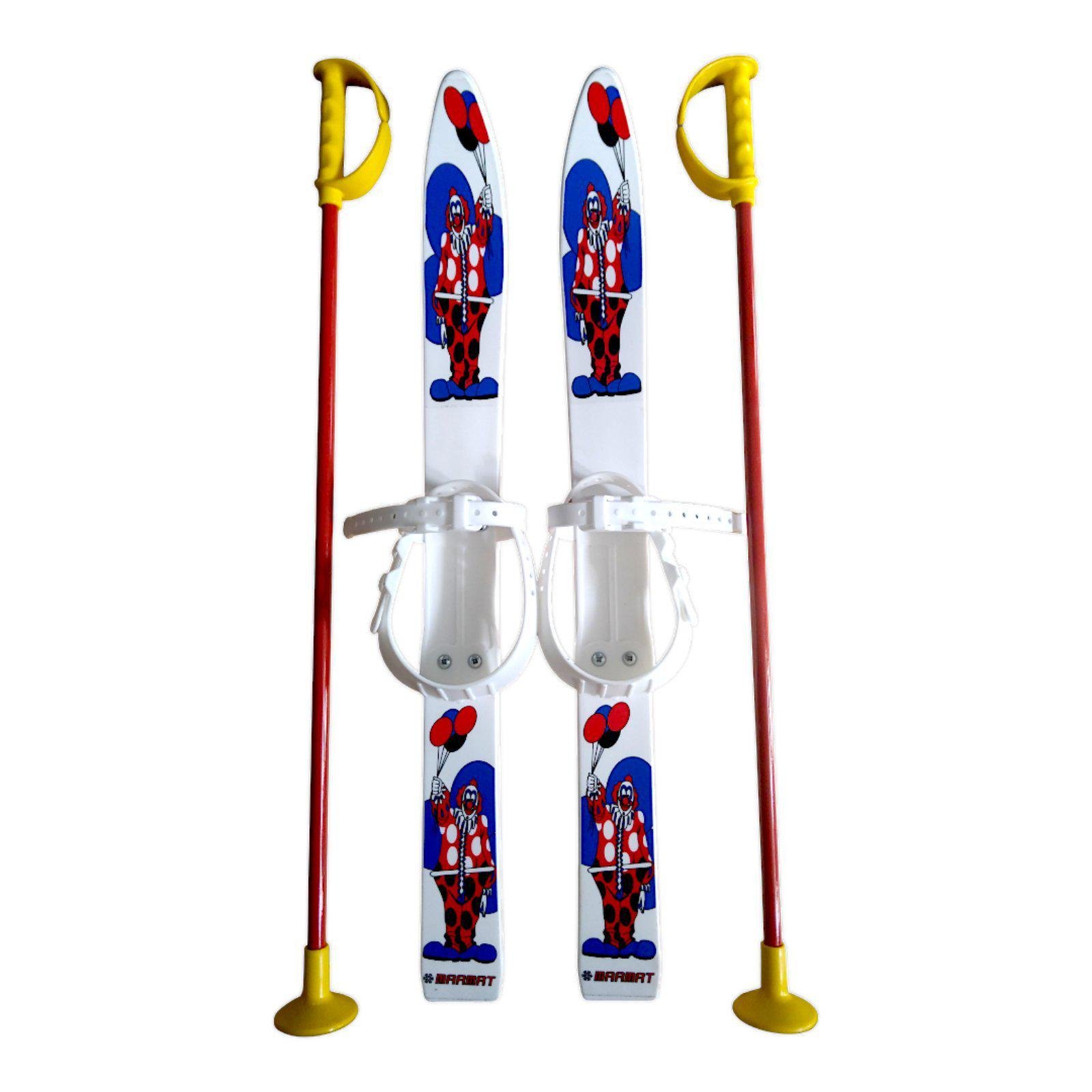 Набір лижний дитячий Marmat 70 см Білий (16869) - фото 1 Набір лижний дитячий Marmat 70 см Білий (16869) - фото 1