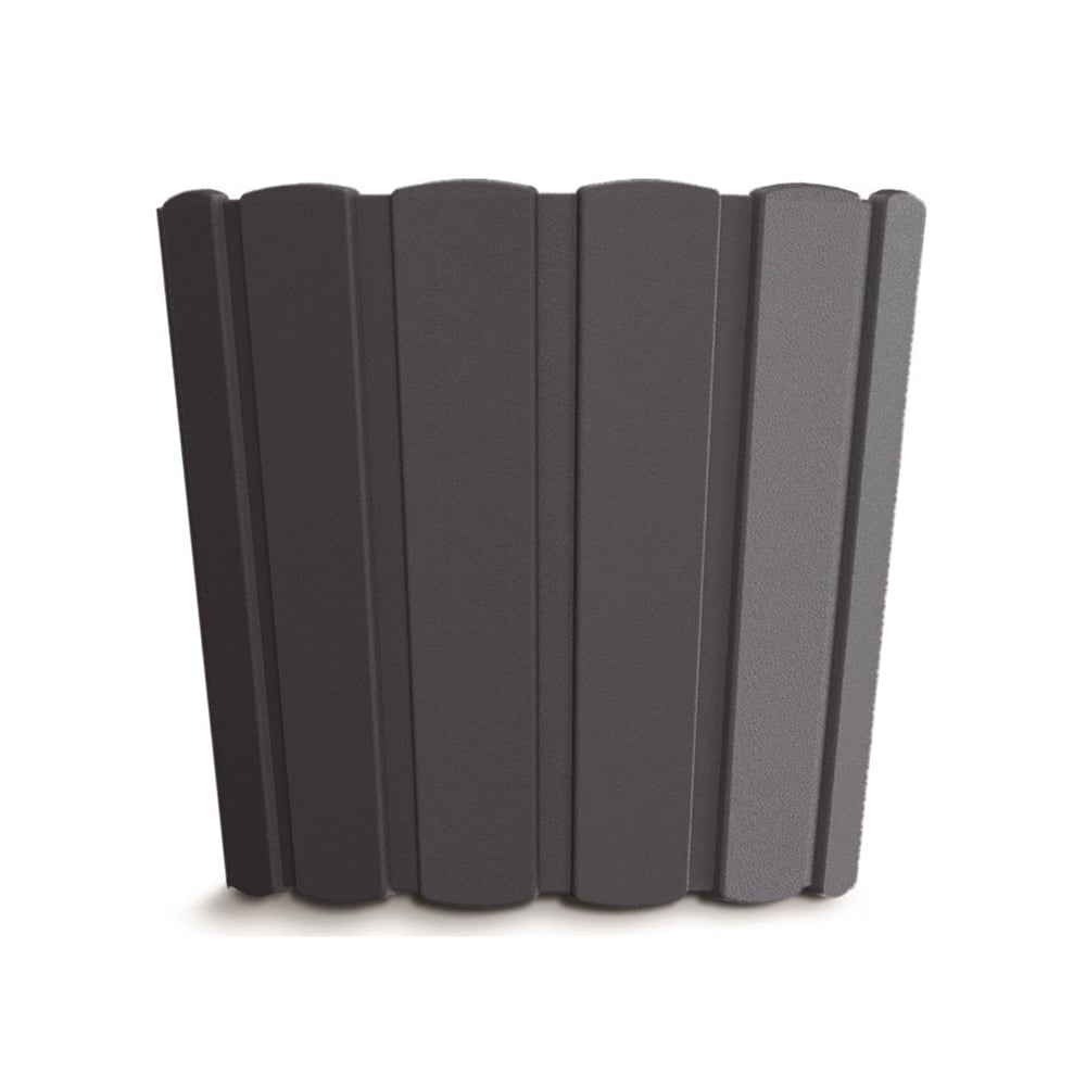 Горшок для цветов Prosperplast Boardee Basic 15 см Антрацитовый (25500-433)