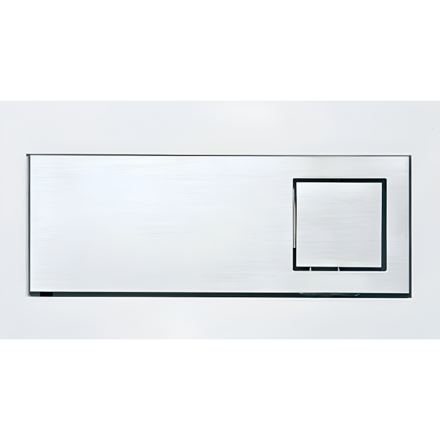 Кнопка для установки Peštan Flushing Plate Diamond прямоугольная Белый (40006365)