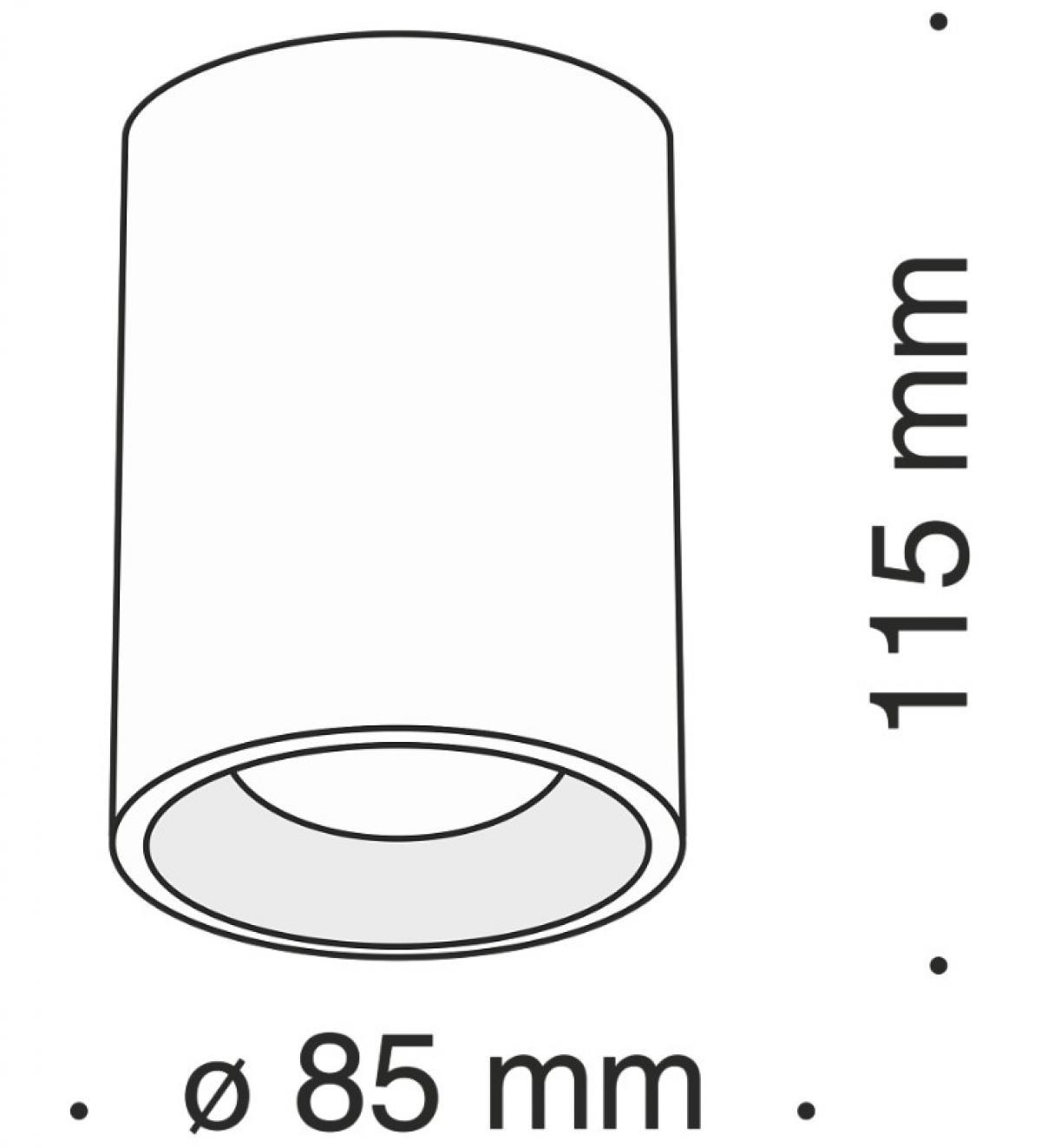 Светильник точечный Kloodi KD-5089 IP65 BK (9423180) - фото 2