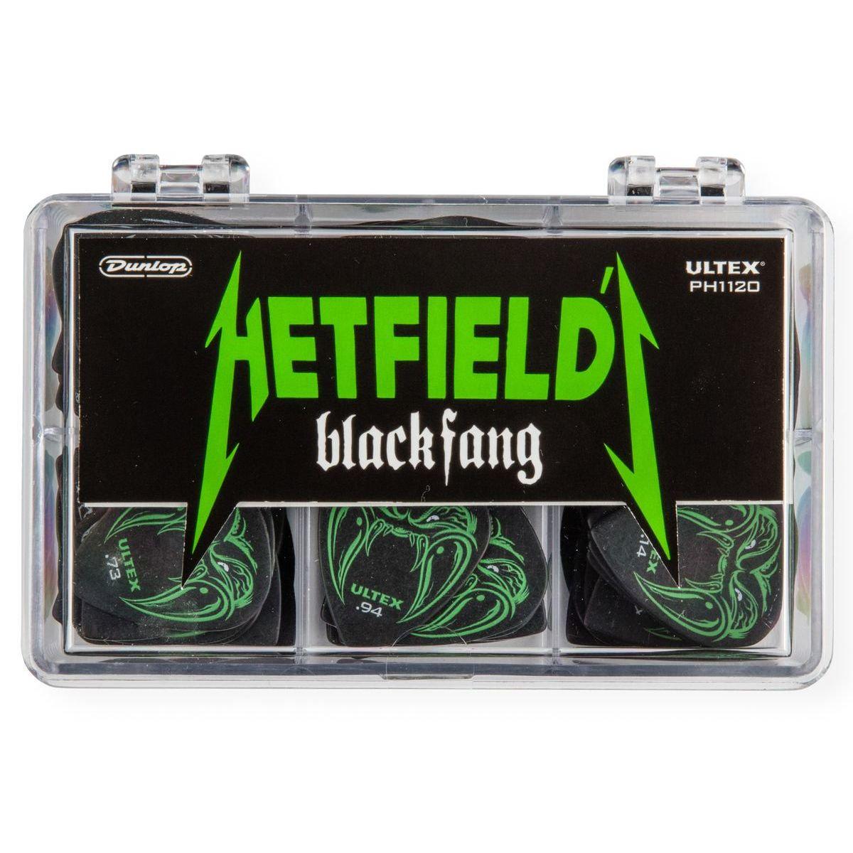 Набор медиаторов Dunlop PH1120 Hetfield's Black Fang 108 шт. (116773)