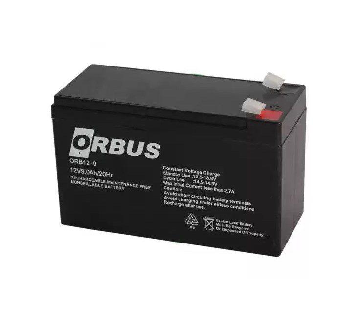 Аккумуляторная батарея ORBUS ORB-1290 AGM 12V 9 Ah 2,4 кг (58051)