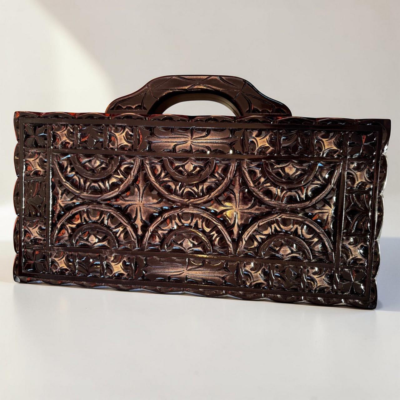 Нарди дерев'яні Carloteka різьблені 60х30 см з гартованим склом 4 мм (2976248365)