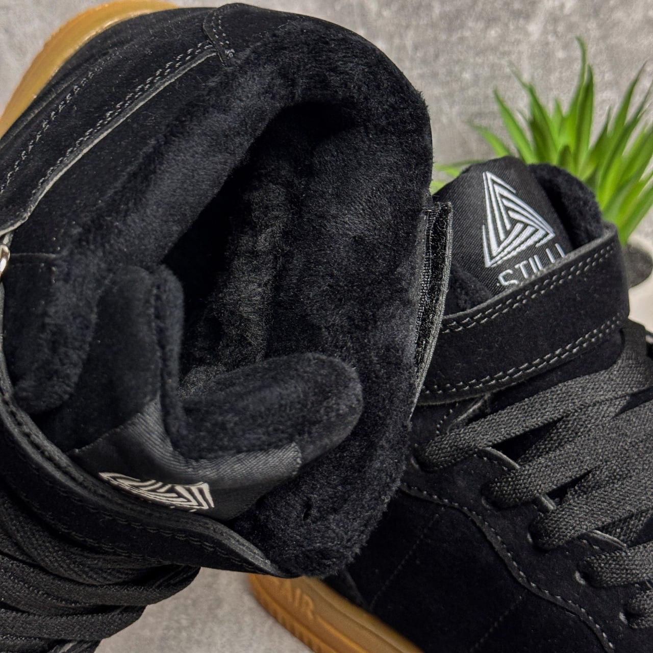 Кроссовки мужские зимние Winter New эко-замша р. 44 Черный (30766598) - фото 7 Кроссовки мужские зимние Winter New эко-замша р. 44 Черный (30766598) - фото 7