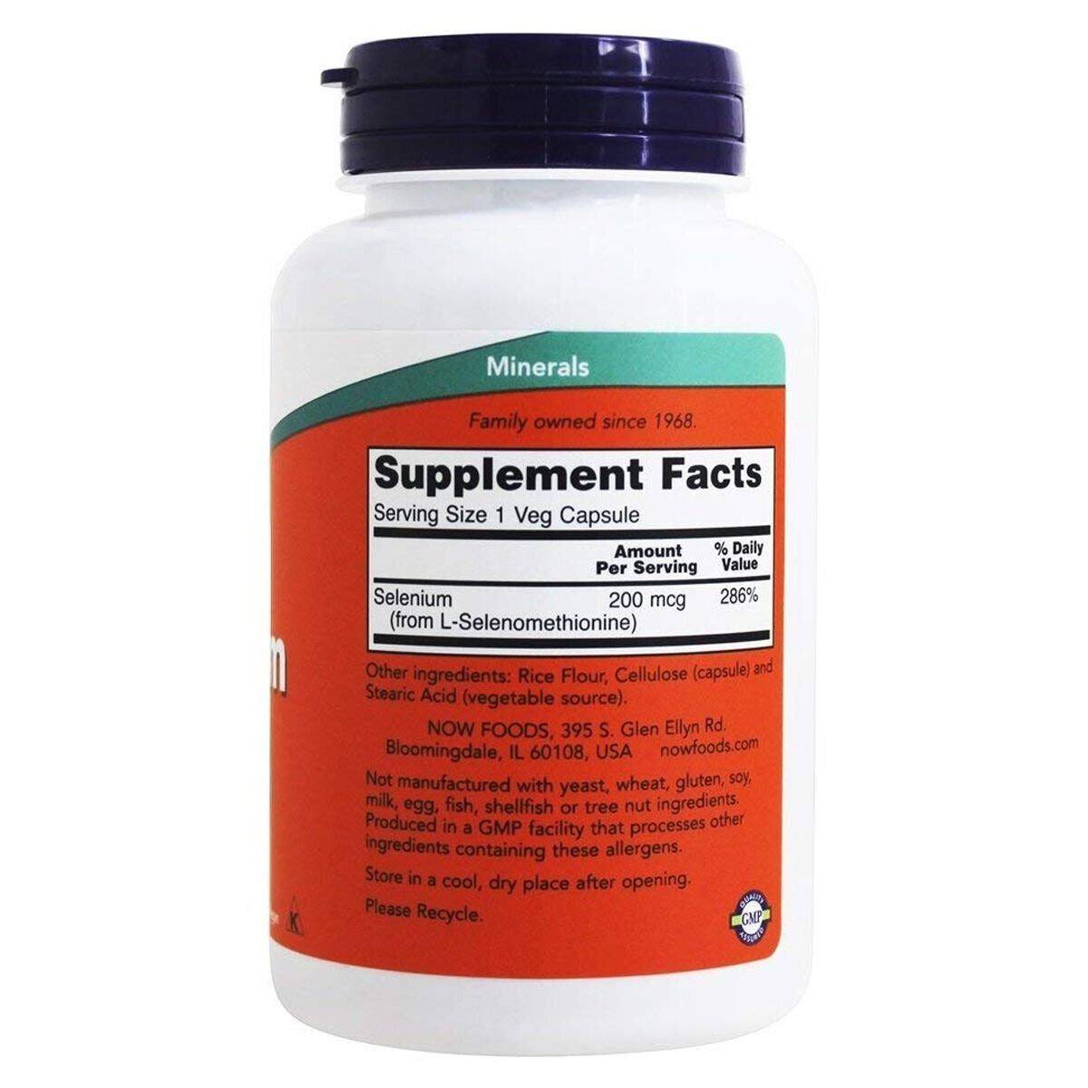 Селен Now Foods 200 мкг 90 гелевых капсул - фото 2 Селен Now Foods 200 мкг 90 гелевых капсул - фото 2