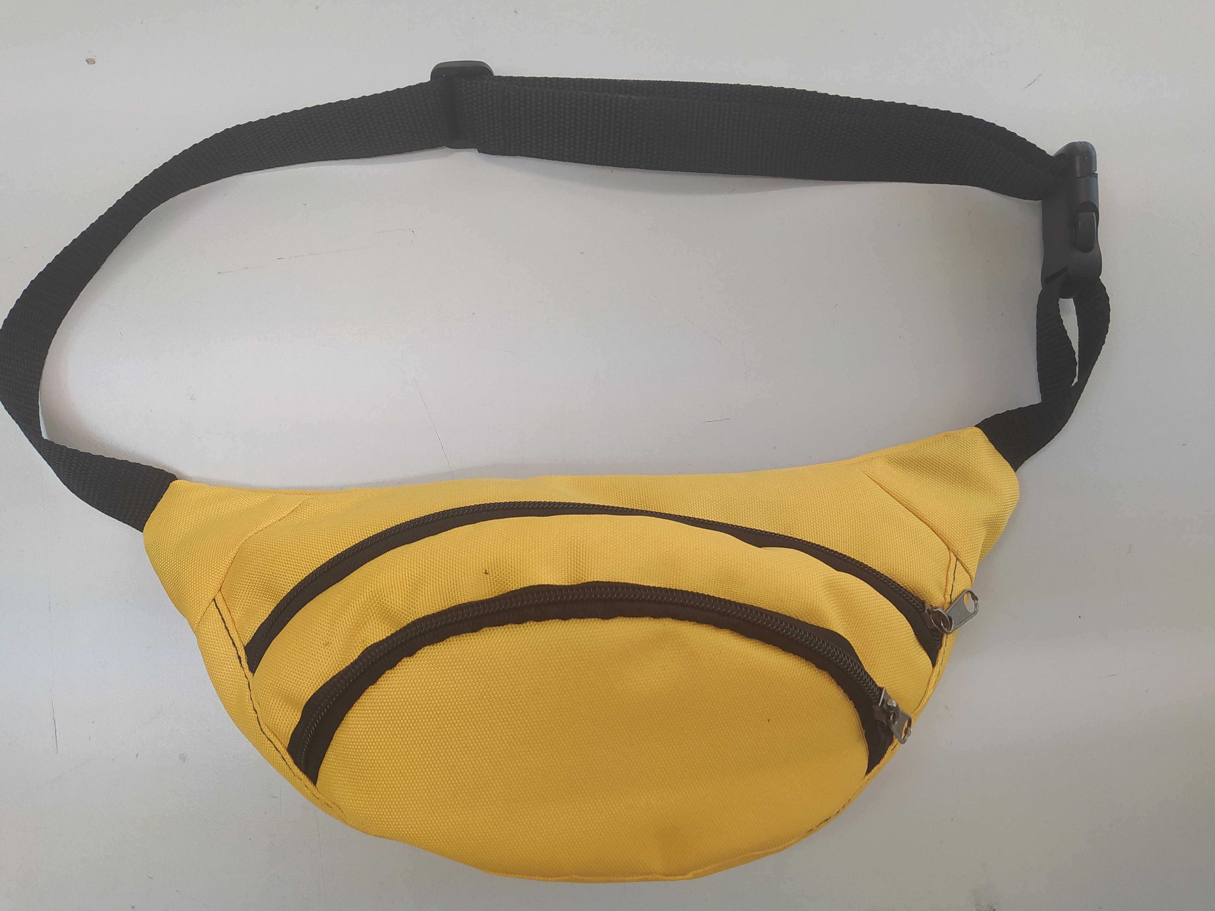 Сумка поясная 22х15 см Желтый