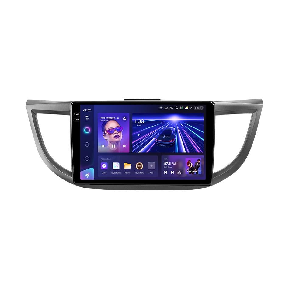Автомагнітола штатна Teyes 2K 360 CC3 6х128Gb для Honda CR-V CRV 4 RM RE 9 inch 2011-2018 F2 W1 10" (Q63313)