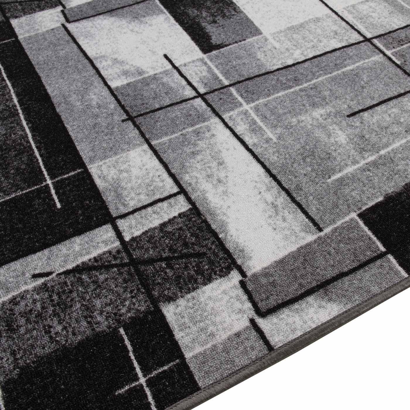 Килим безворсовий на повстяній основі DAKARIA Print Run Скло-p8 2x2 м Сірий (00-00023313) - фото 6 Килим безворсовий на повстяній основі DAKARIA Print Run Скло-p8 2x2 м Сірий (00-00023313) - фото 6