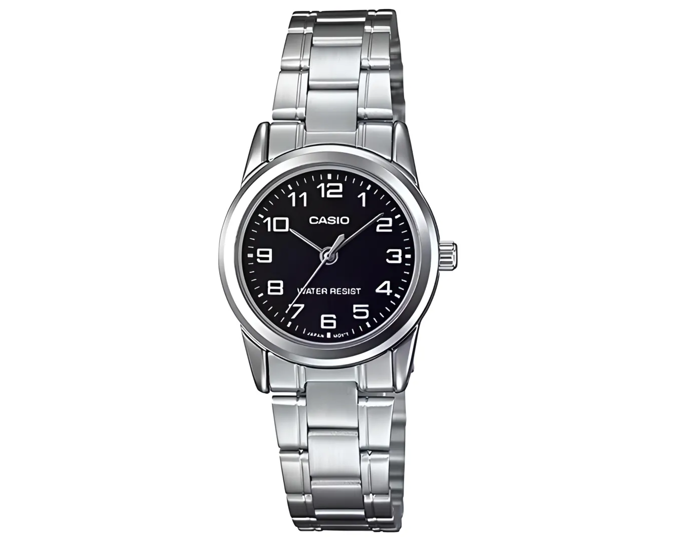 Наручний годинник жіночий Casio LTP-V001D-1BUDF d 25 мм Cрібний/Чорний (2458922970) - фото 1 Наручний годинник жіночий Casio LTP-V001D-1BUDF d 25 мм Cрібний/Чорний (2458922970) - фото 1