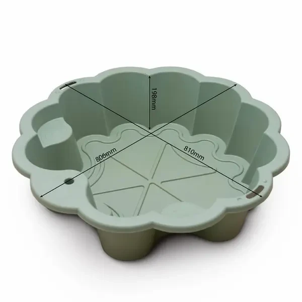 Детская песочница Цветок 01234/01 Серый (2485640243) - фото 2 Детская песочница Цветок 01234/01 Серый (2485640243) - фото 2