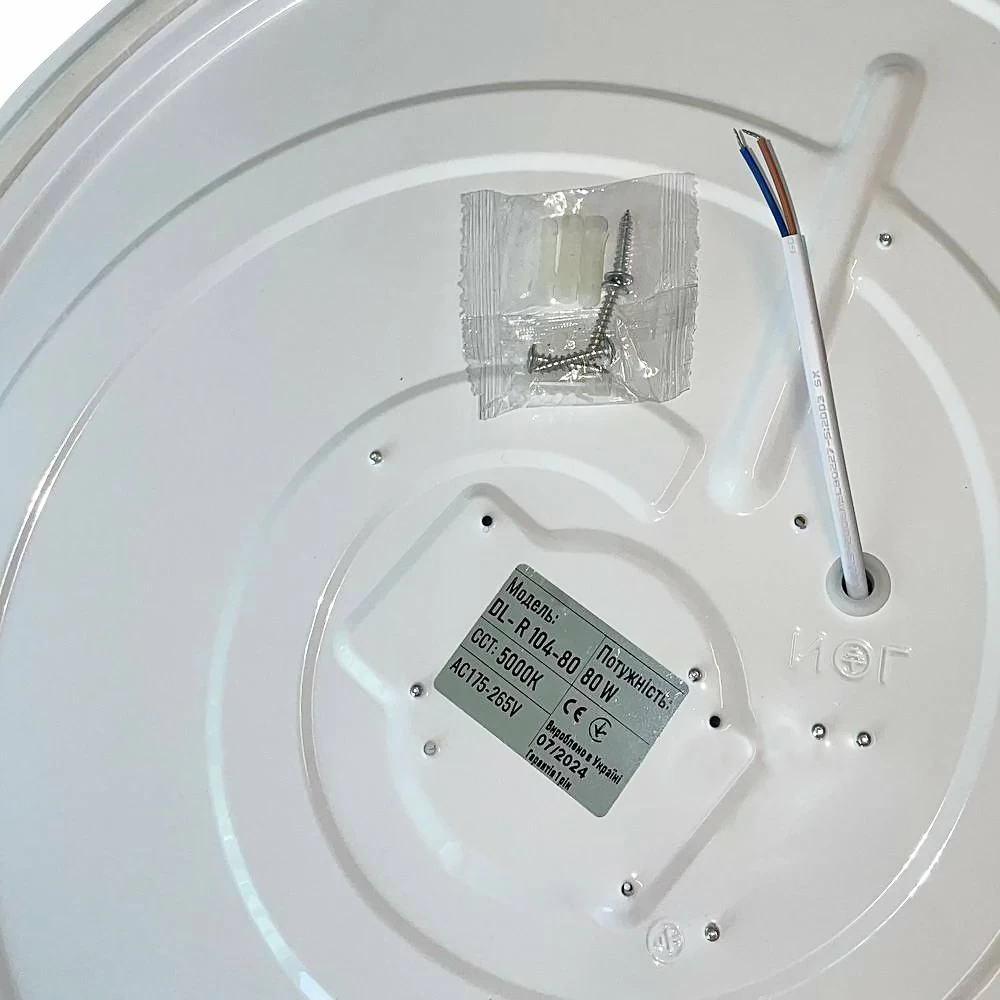 Світильник Biom DL-R104-80 LED 5000K 80Вт (2372392185) - фото 6
