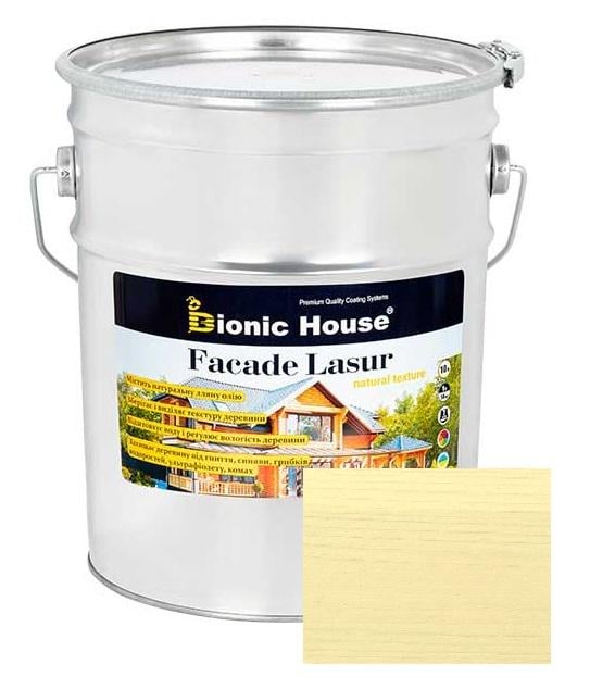 Краска фасадная для дерева Facade Lasur 10 л Айвори (18294706) - фото 1 Краска фасадная для дерева Facade Lasur 10 л Айвори (18294706) - фото 1