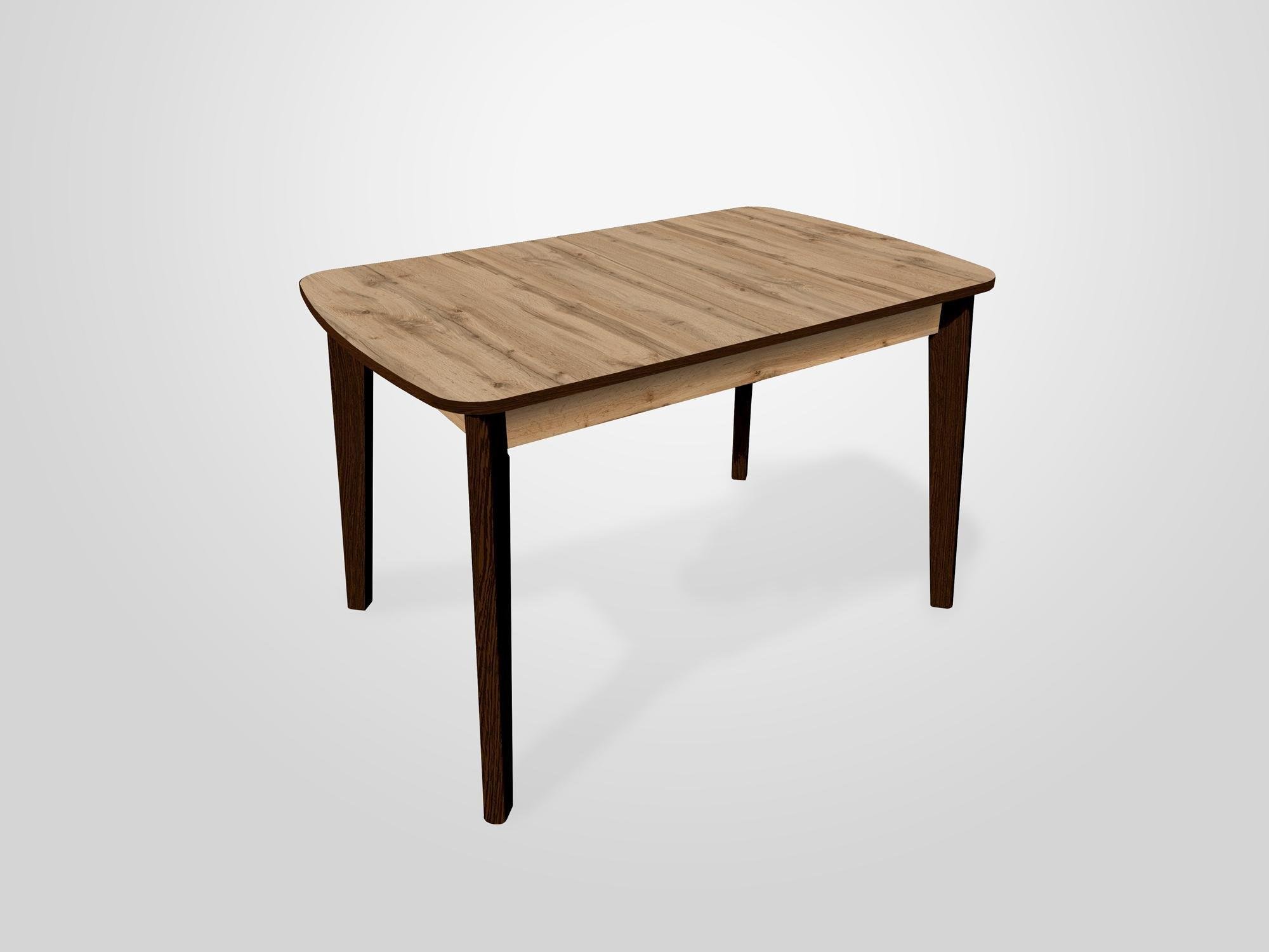 Стол для дома обеденный раскладной Fusion furniture Честер Венге/Дуб аппалачи Стол для дома обеденный раскладной Fusion furniture Честер Венге/Дуб аппалачи