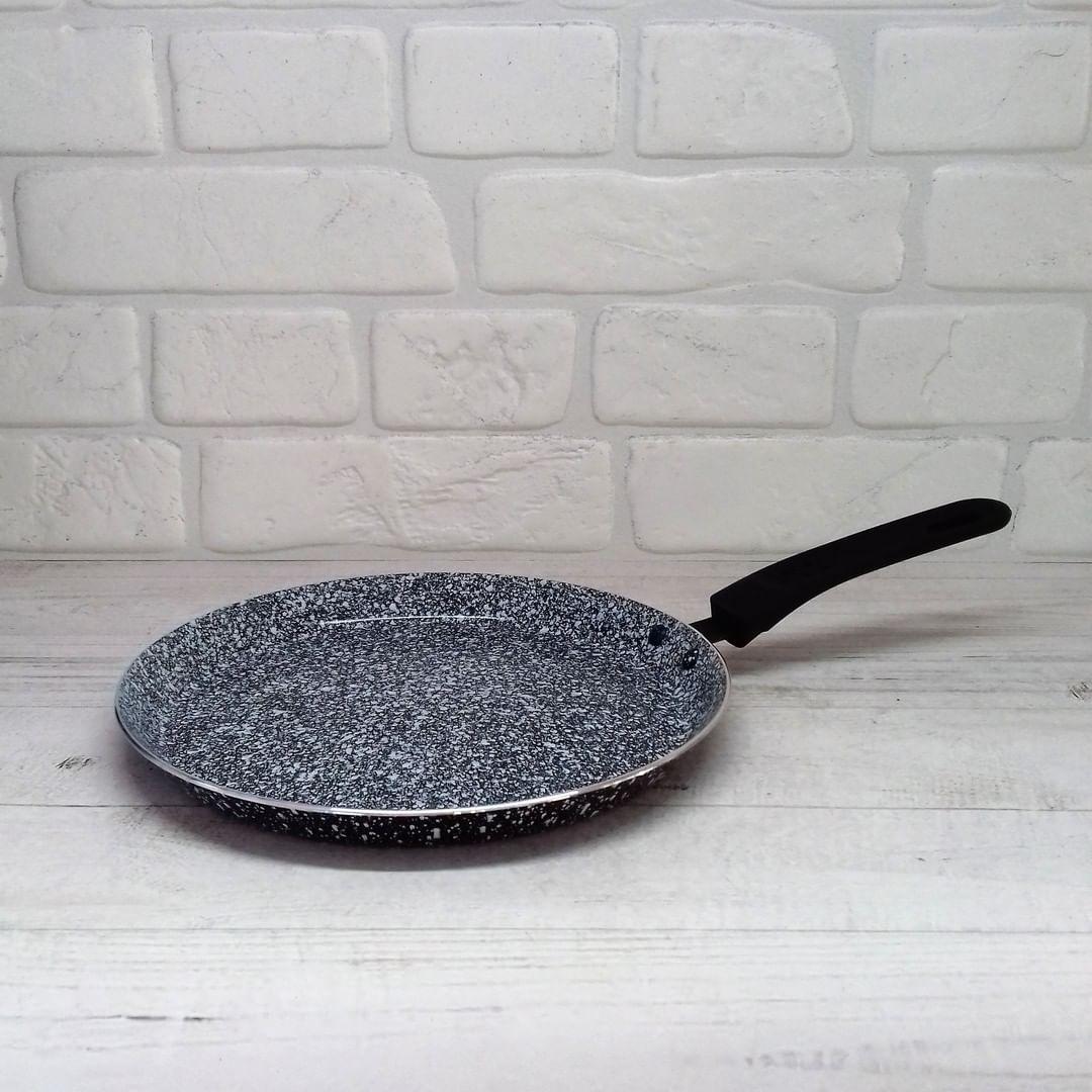 Сковорідка для млинців Edenberg з антипригарним гранітним покриттям 22 см (EB-3388) - фото 4 Сковорідка для млинців Edenberg з антипригарним гранітним покриттям 22 см (EB-3388) - фото 4