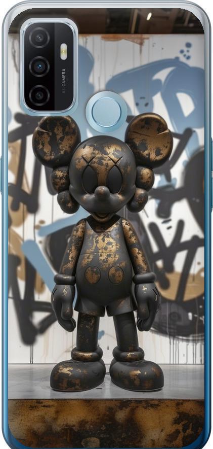 Чехол на Oppo A53 Bronze kaws v2 (6098u-568-42517)