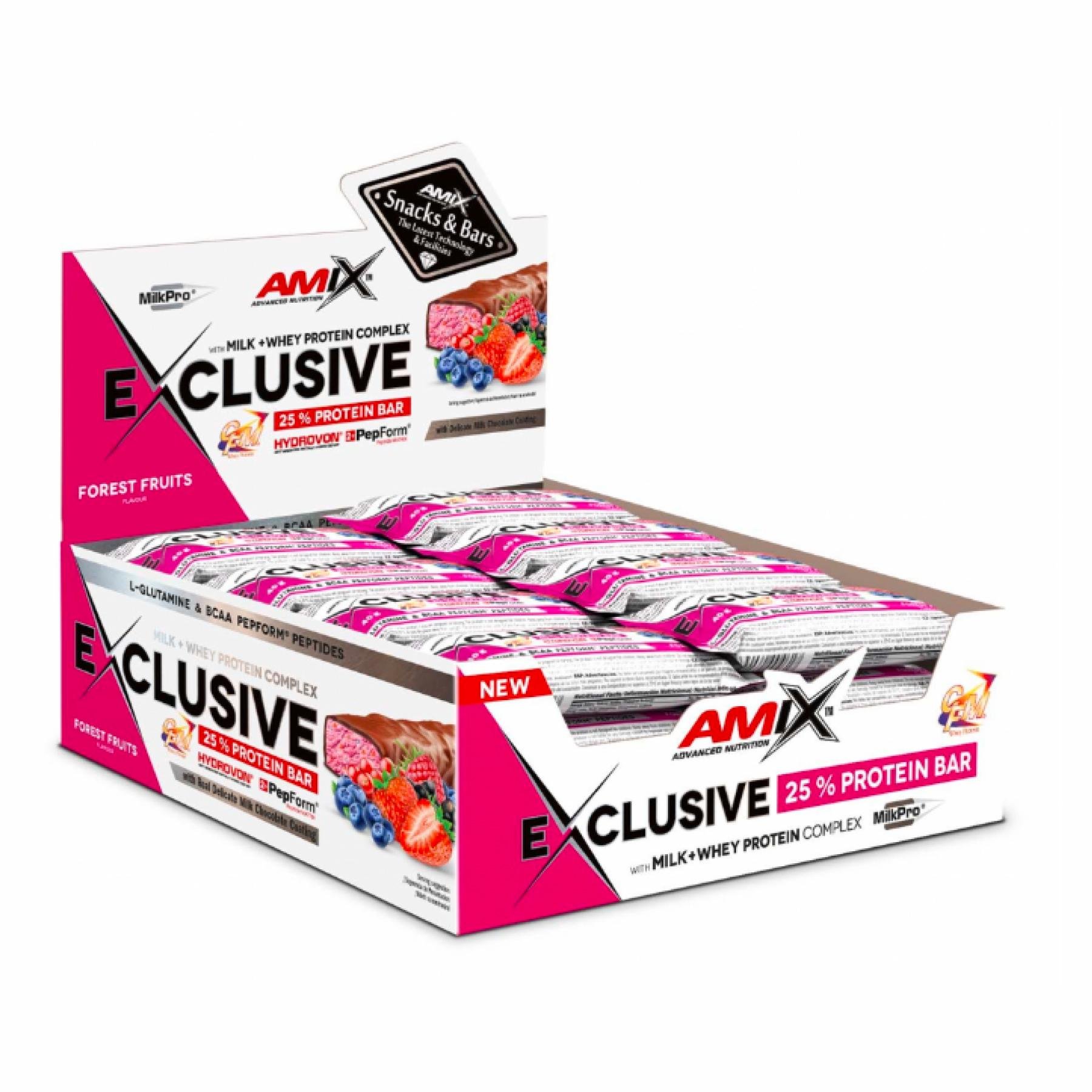 Спортивный батончик Exclusive Protein Bar 12x85 г Forest fruit (2022-09-1044)