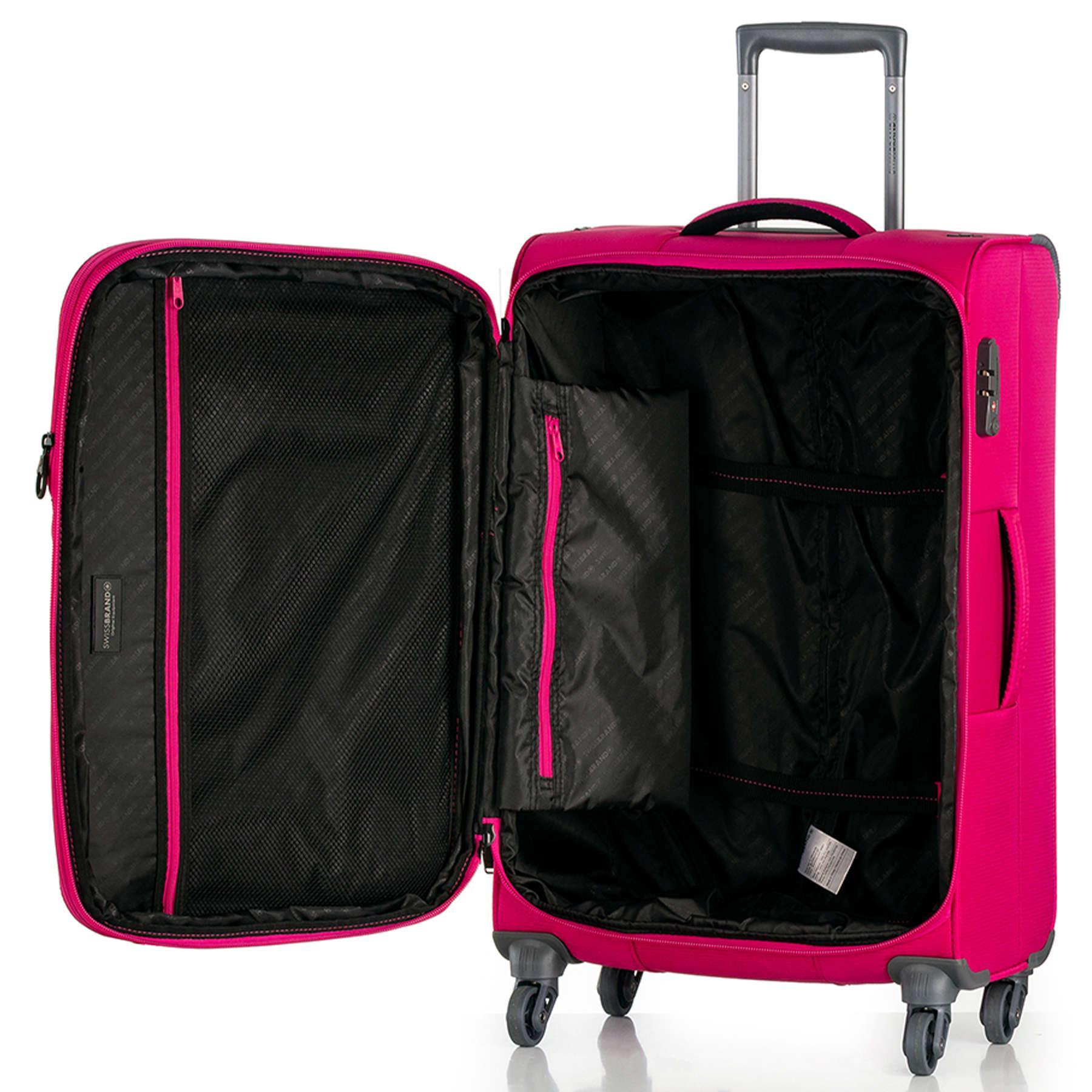 Чемодан Swissbrand Silkeborg L Fuchsia/Light Grey (SWB_LLSIL941L) - фото 3 Чемодан Swissbrand Silkeborg L Fuchsia/Light Grey (SWB_LLSIL941L) - фото 3