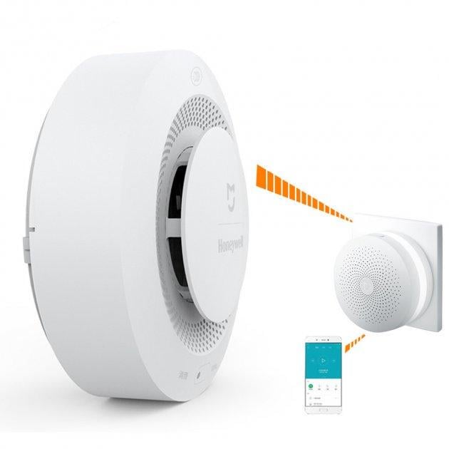 Датчик диму MiJia Mi Smart Home Fire Detector Alarm Honeywell Zigbee HomeKit YTC4020RT JTYJ-GD-01LM/BW - фото 6