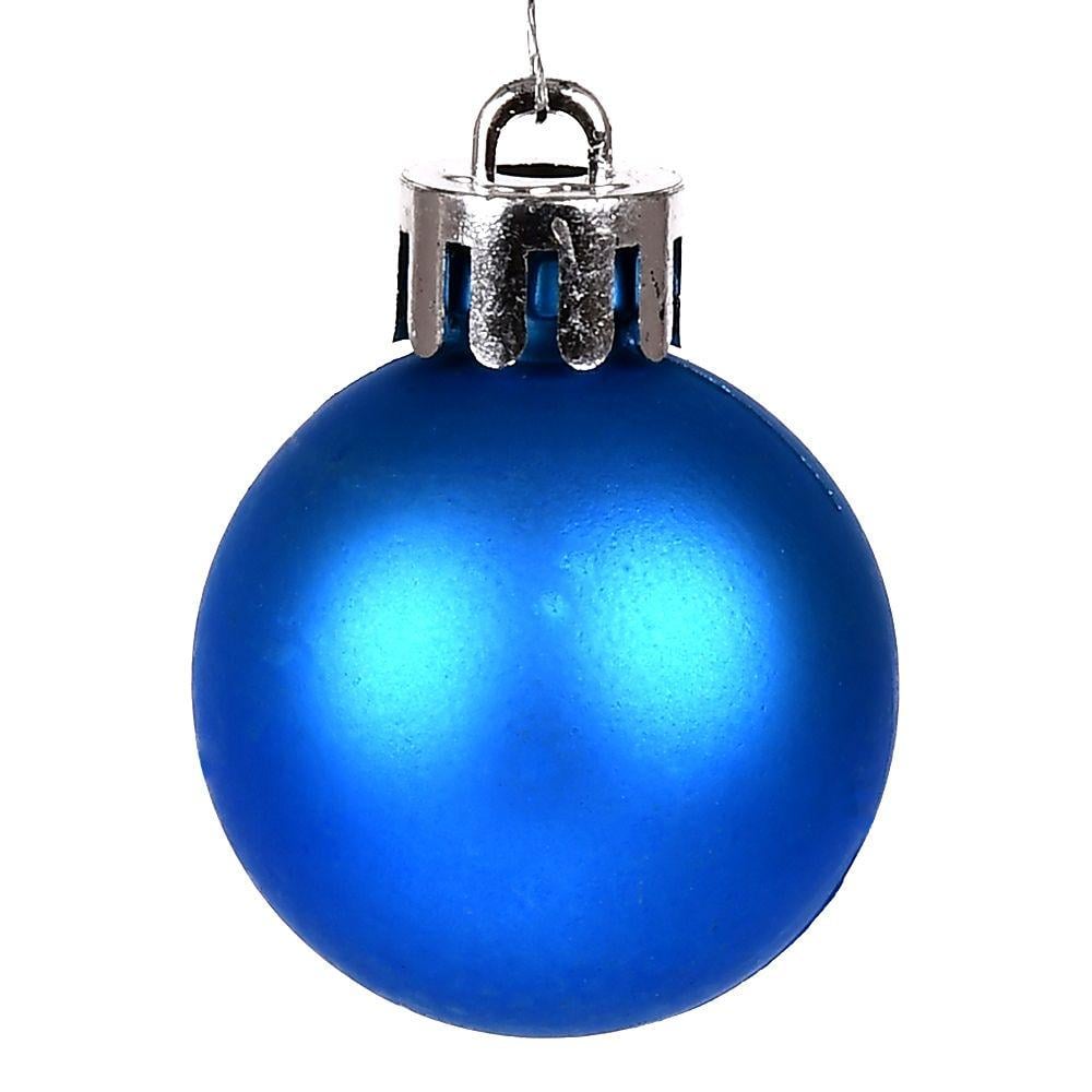 Кулька ялинкова Мат 8 см 50 шт. Blue