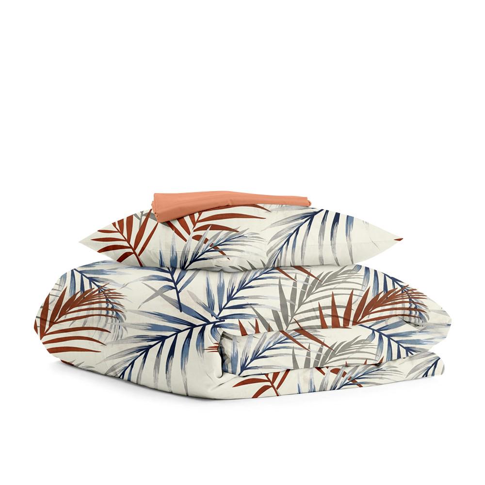 Комплект детского постельного белья Cosas FOLIAGE COLOR MILK TERRAKOT 110х140 см (4822052079447)