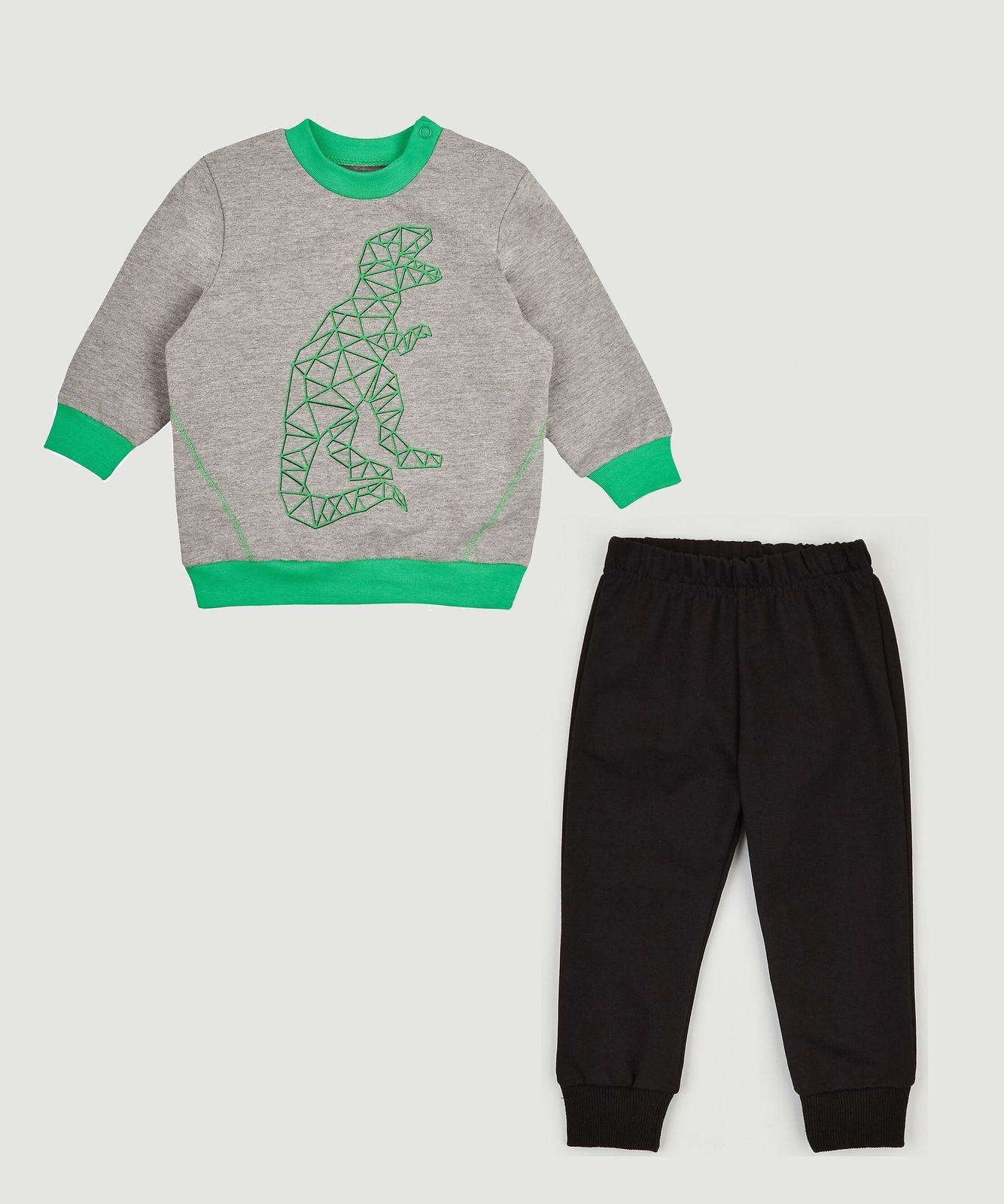 Комплект дитячий ЛяЛя зі світшоту та штанів 74 см (к3ДВ009)