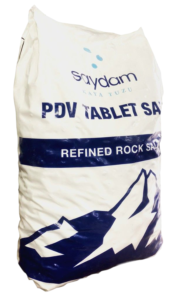 Сіль рекристалізована вакуум-випарювальна таблетована в РЕ мішку по 25 кг (0239PE)