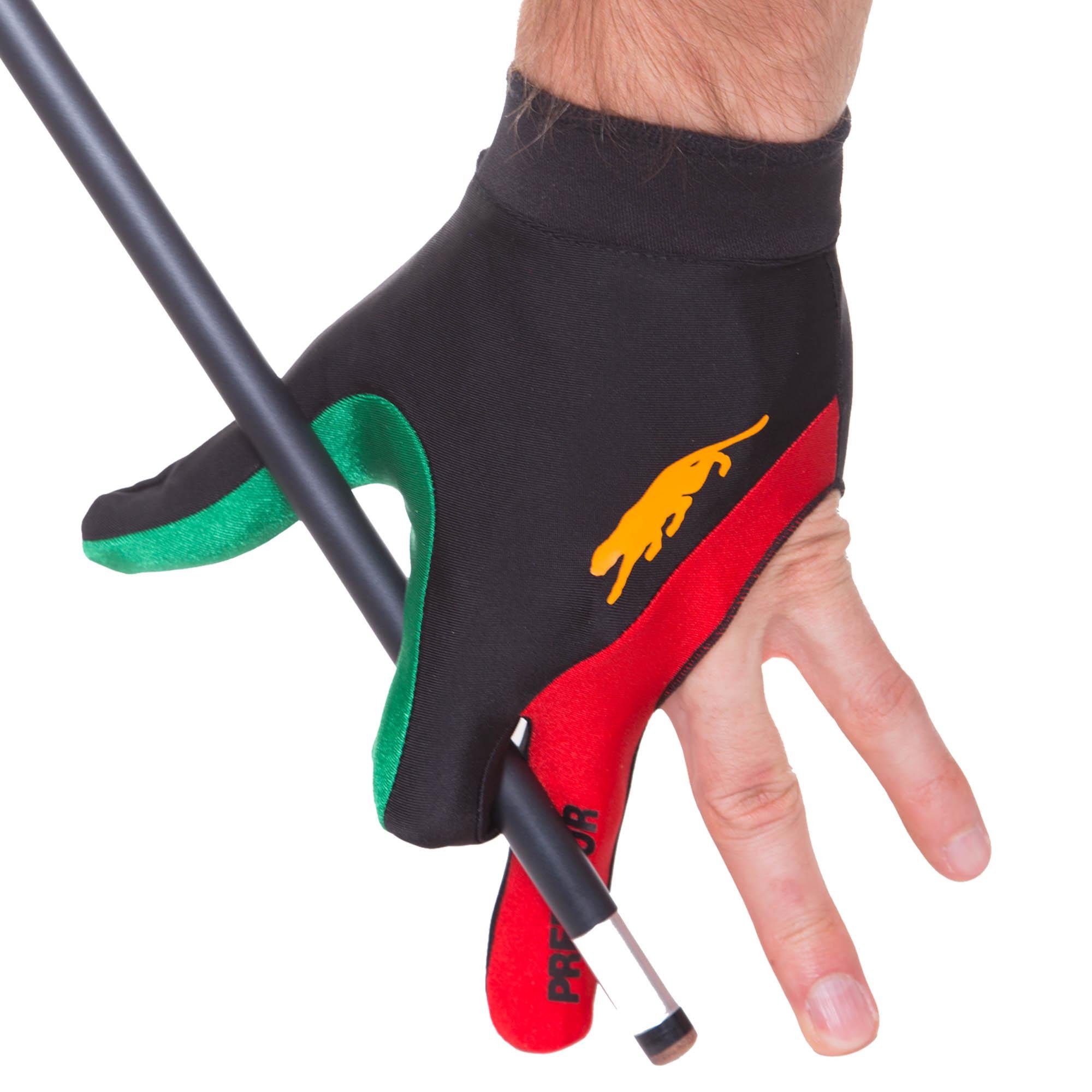 Перчатка для бильярда PREDATOR KS-0515 Зеленый/Красный