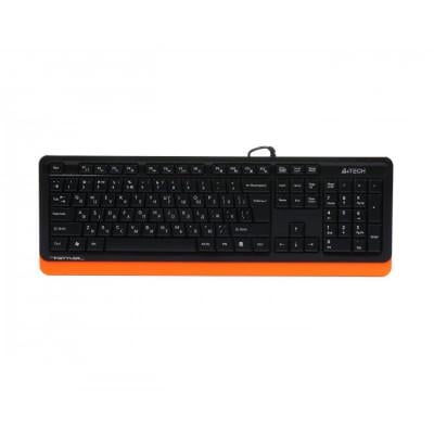 Клавиатура A4Tech FKS10 USB Orange (4711421963398)