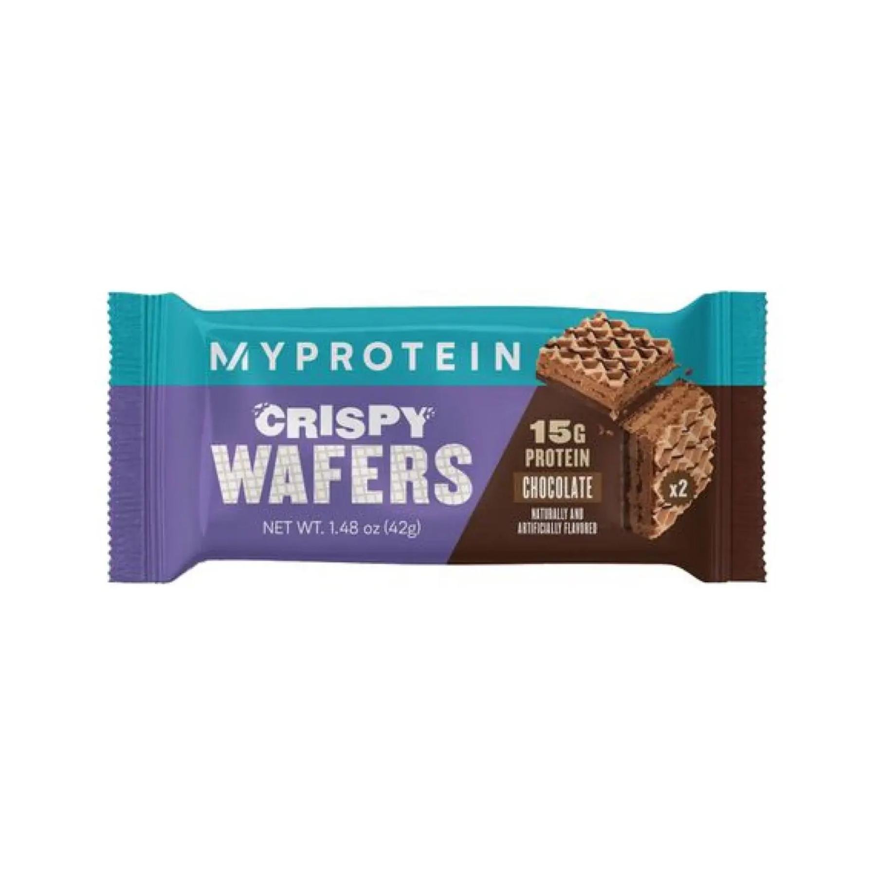 Спортивный батончик Crispy Wafers 42 г Chocolate (2023-10-3111)