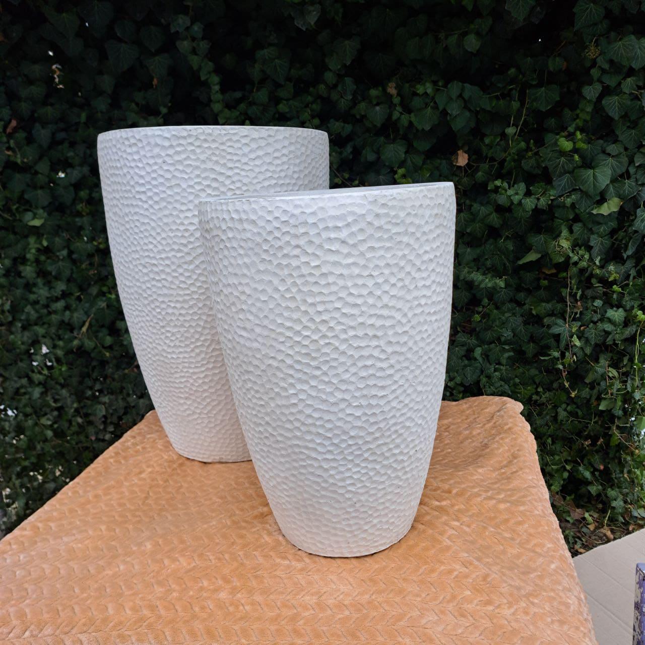 Набор кашпо Engard Нейс 35x35x50/43x43x61 см Белый - фото 5 Набор кашпо Engard Нейс 35x35x50/43x43x61 см Белый - фото 5