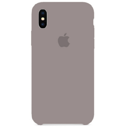 Чехол SIlicone Case для iPhone X/XS Protective Matte Pebble