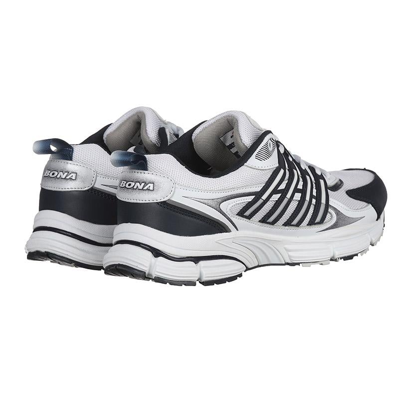Кроссовки мужские Bona 971A из комбинированных материалов р. 41 Белый (20311) - фото 3