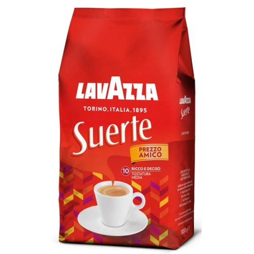 Кава в зернах Lavazza Suerte зернова 1 кг