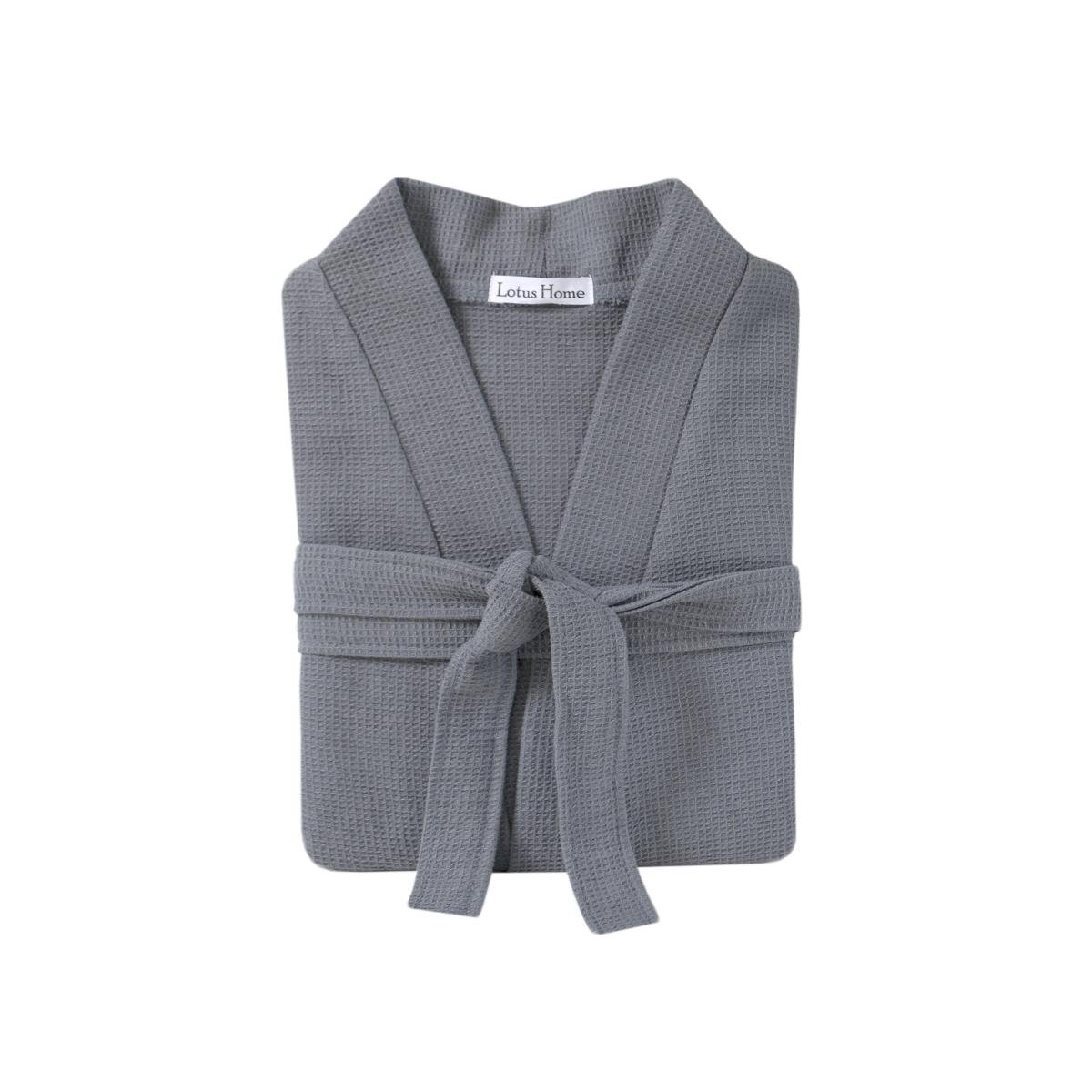 Халат-кимоно Lotus Home Enika XS Серый (26029364) Халат-кимоно Lotus Home Enika XS Серый (26029364)