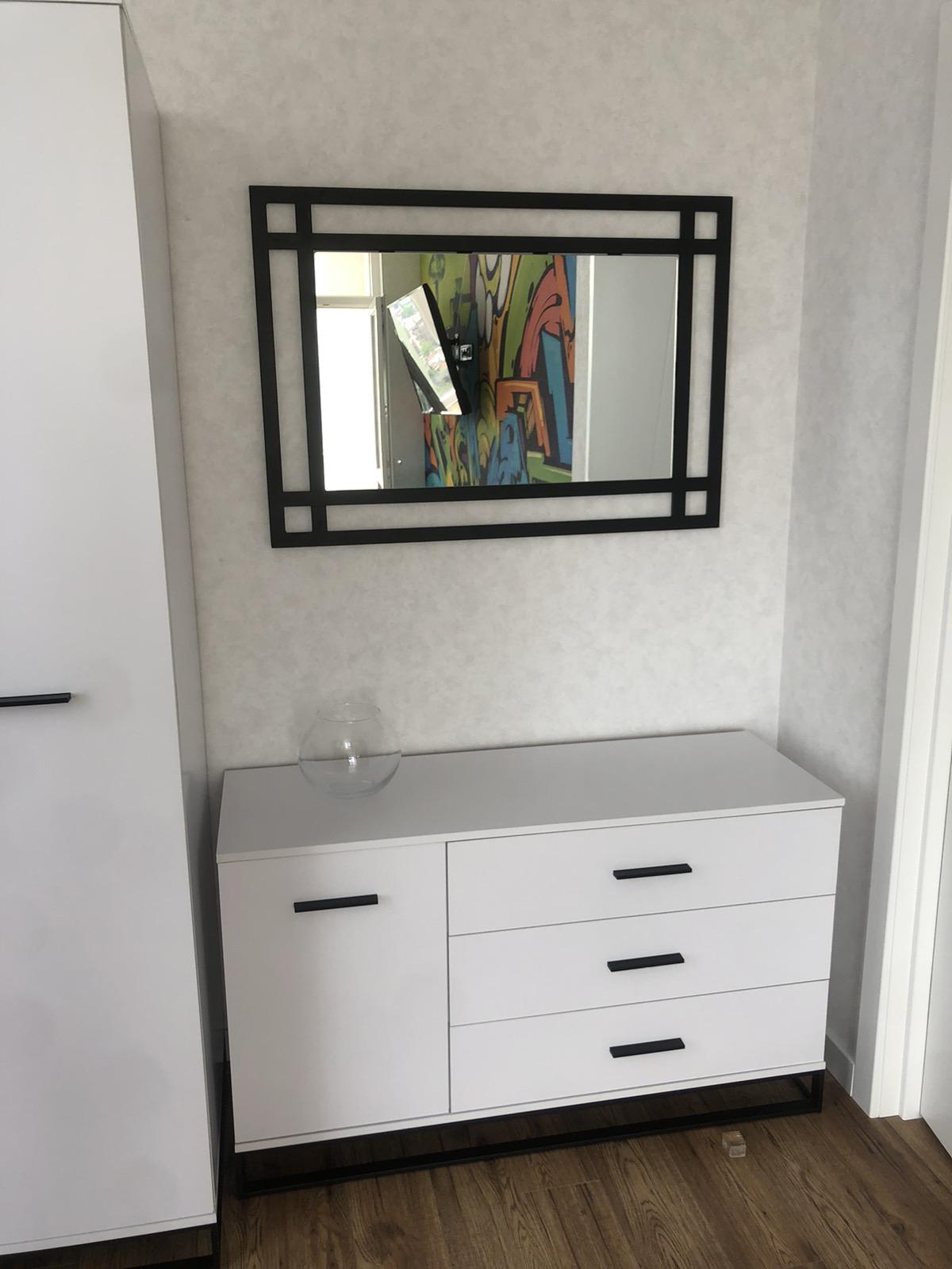 Зеркало Ascet металлический каркас 1000x700x20 мм Черный (GAAS02000000030) - фото 3 Зеркало Ascet металлический каркас 1000x700x20 мм Черный (GAAS02000000030) - фото 3