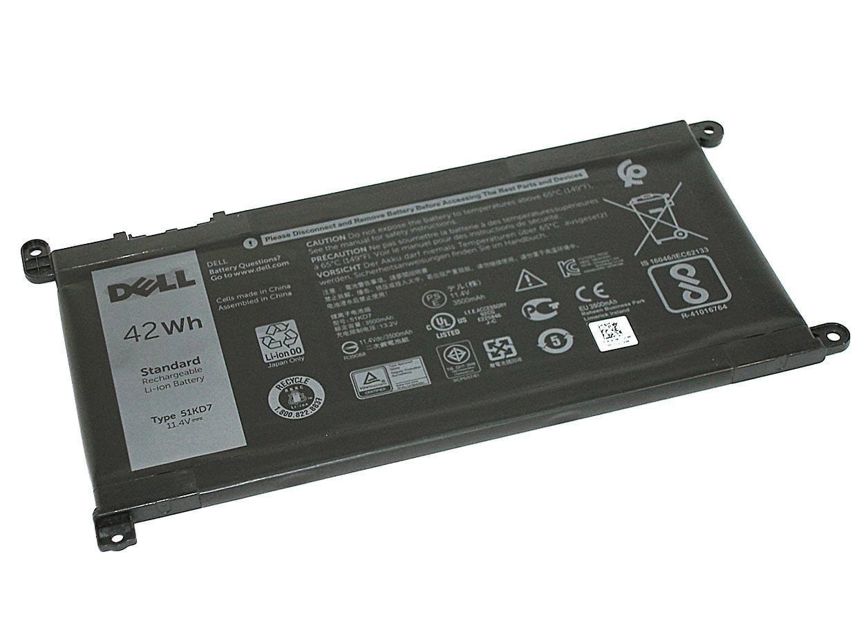 Аккумулятор для ноутбука Dell Y07HK Latitude 3180 11,4 V 3510 mAh