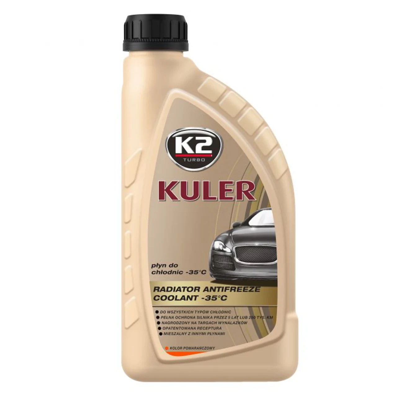 Жидкость охлаждающая K2 Kuler Long Life -35 °C G13 1 л Оранжевый Жидкость охлаждающая K2 Kuler Long Life -35 °C G13 1 л Оранжевый