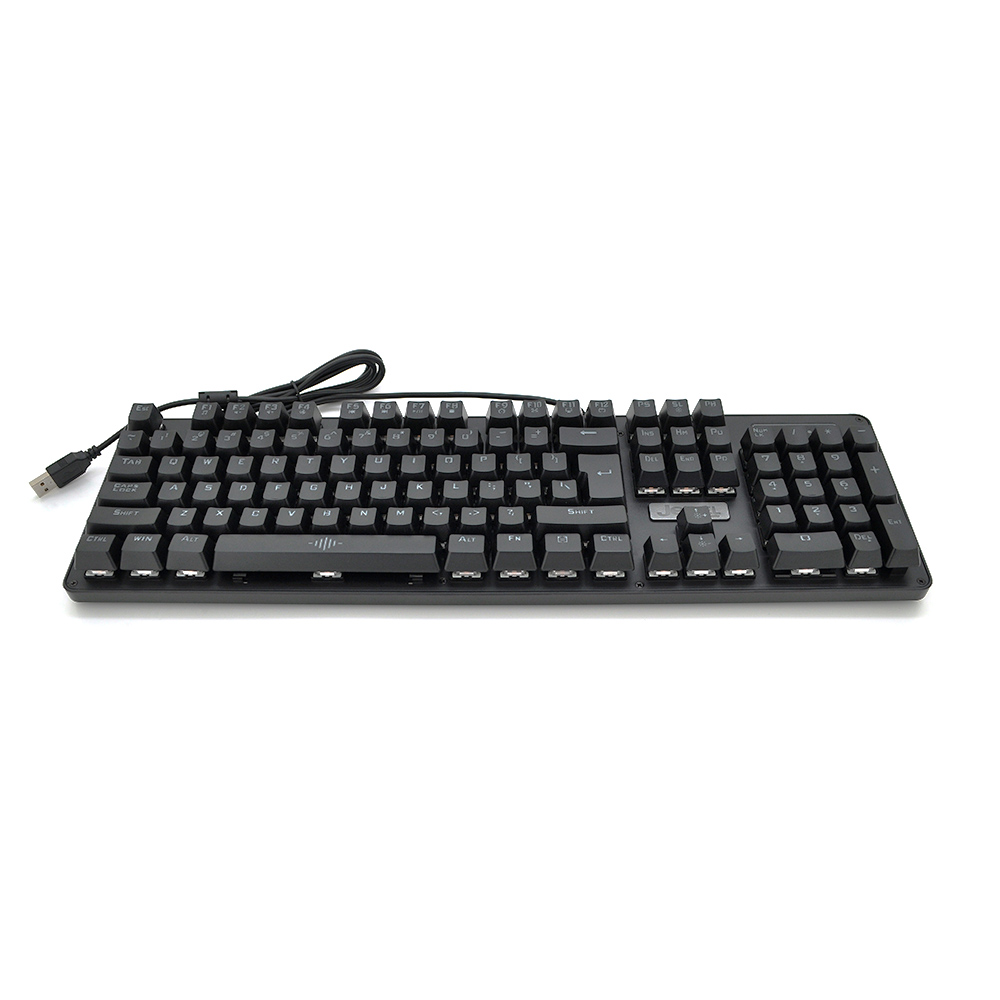 Клавиатура механическая usb Jedel KL89 Eng подсветка кабель 170 см 483x188x35 мм Черный (YUT_V5323)