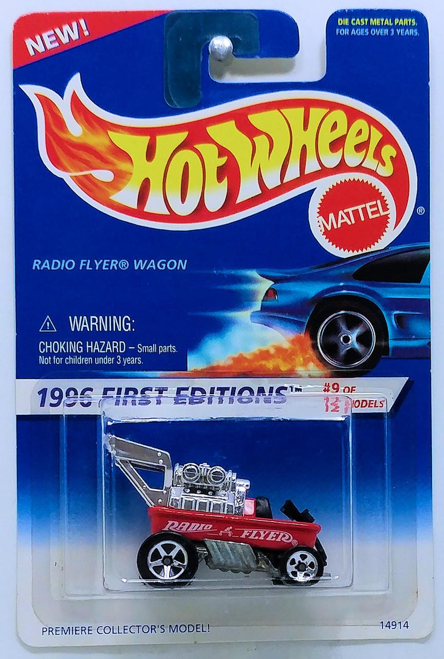 Игрушечная машинка Hot Wheels Radio Flyer Wagon 1996 First Editions №374 5sp (14914-5sp)