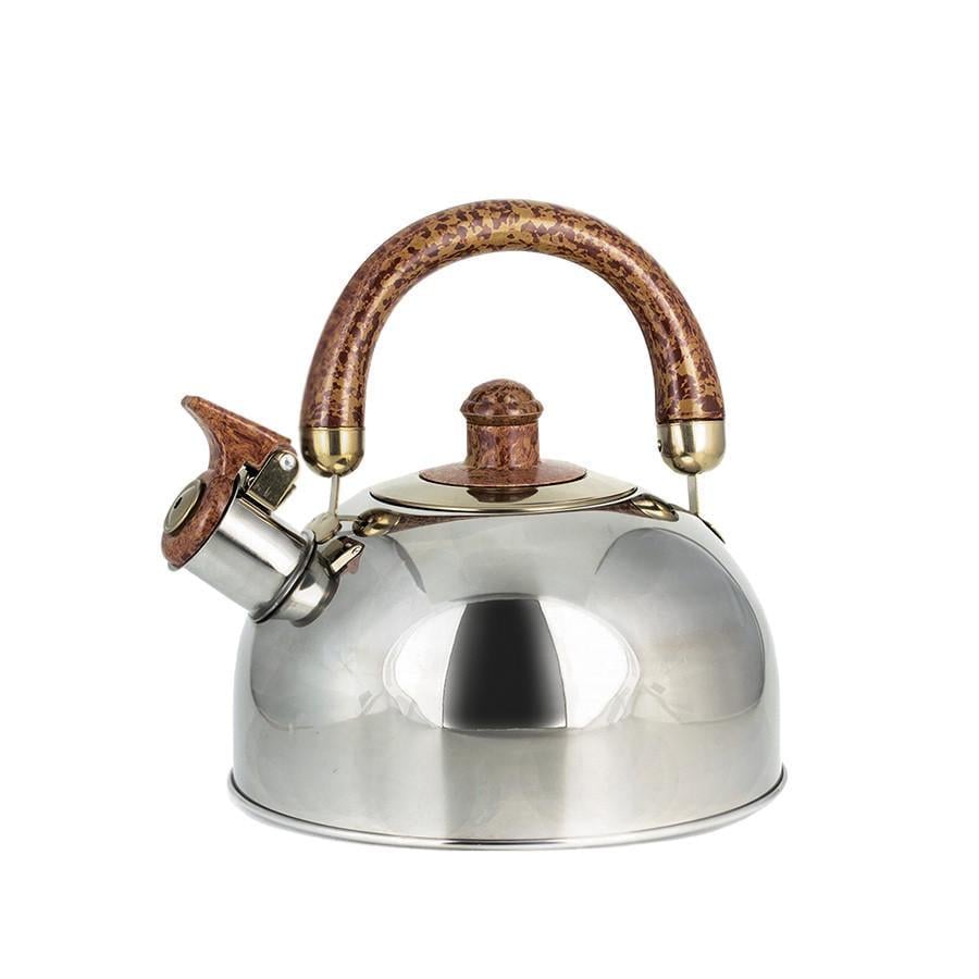 Чайник с удобным механсмом открывания свистка 1,6 л (MR-1300)