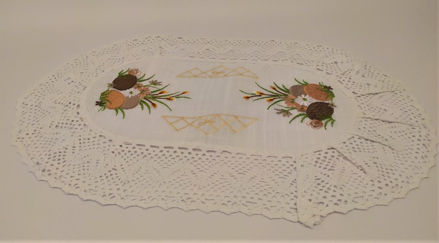 Дорожка пасхальная 30x50 см OV Peace Easter Bej (CN15612)
