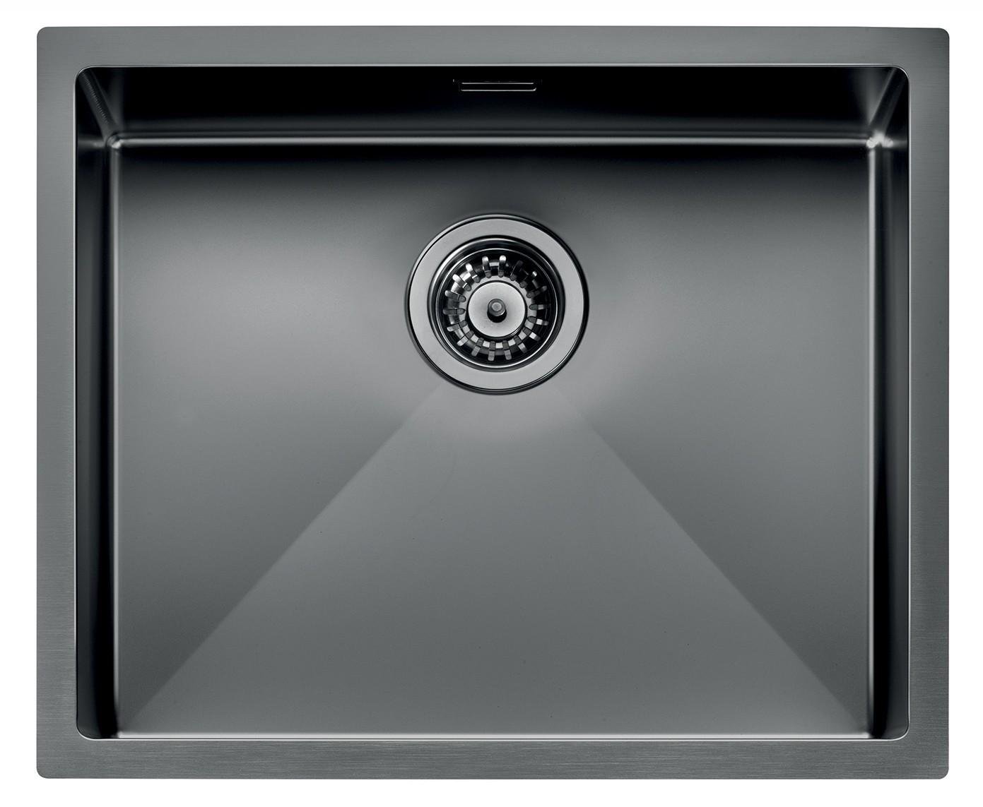 Кухонная мойка CM Iride 57x45 см PVD Оружейная сталь матовая (12358 L82)