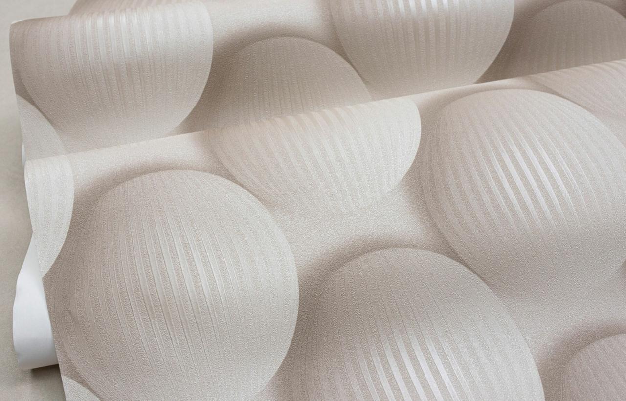 Обои флизелиновые SINTRA Rotondo 520239 декор винил горячего тиснения 1,06х10,05 м Бежевый Обои флизелиновые SINTRA Rotondo 520239 декор винил горячего тиснения 1,06х10,05 м Бежевый