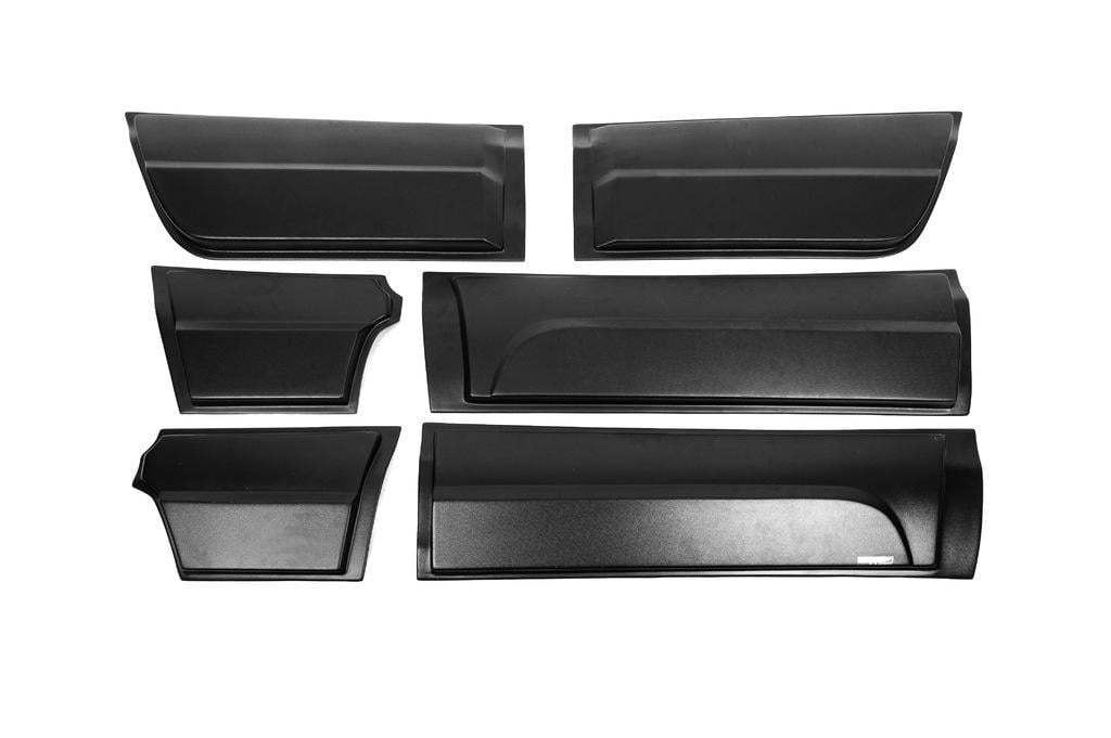 Молдинг двері EuroCap EuroCap для Volkswagen Amarok 2010-2022 рр. abs-пластик Чорний