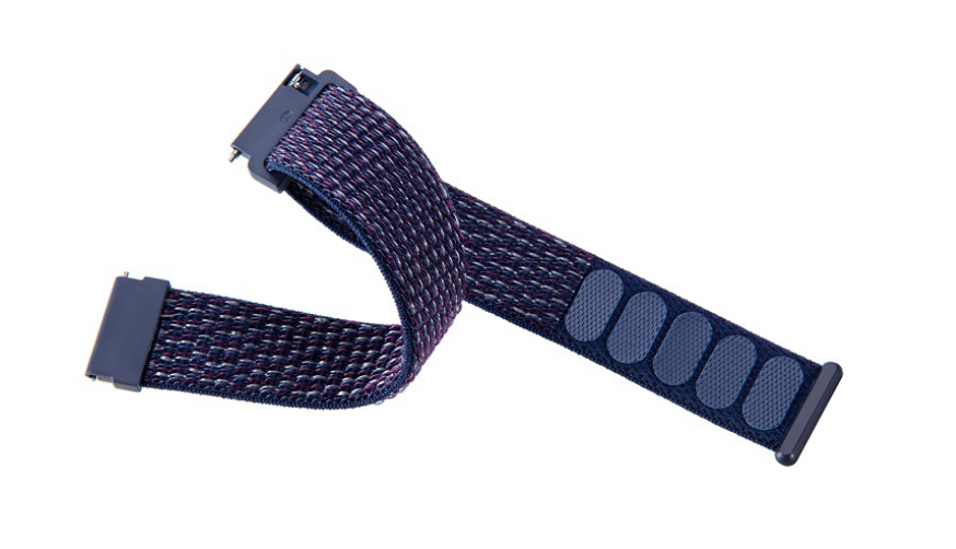 Ремешок CDK Nylon Sport Loop 22 мм для Mobvoi TicWatch GTX Indigo (012416) - фото 4 Ремешок CDK Nylon Sport Loop 22 мм для Mobvoi TicWatch GTX Indigo (012416) - фото 4