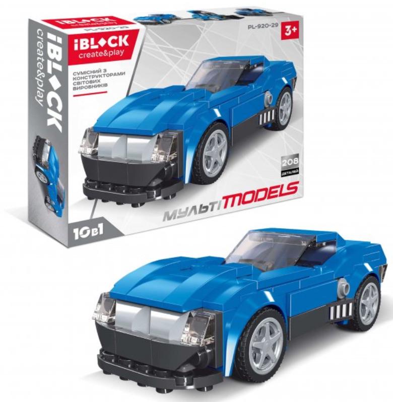 Конструктор Iblock Мульті models 208 дет.