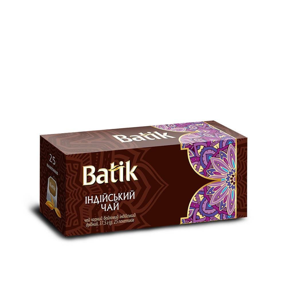 Чай черный Batik Индийский 25 пакетиков 37,5 г (14964)