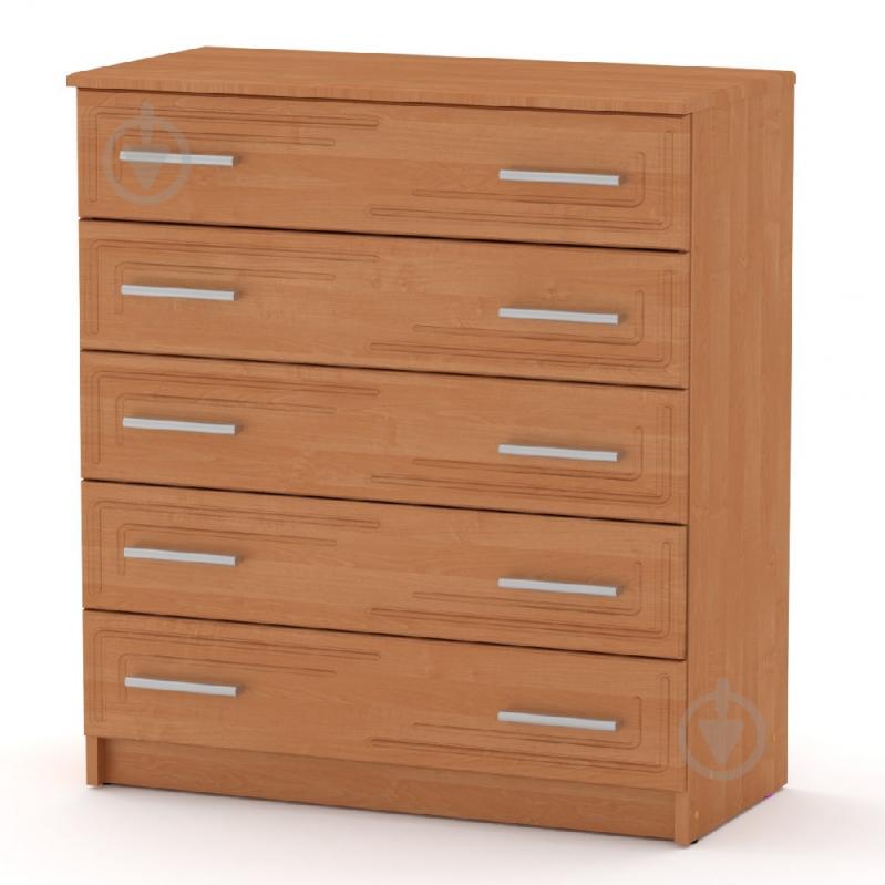 Комод KOMPANIT 5 МДФ Ольха