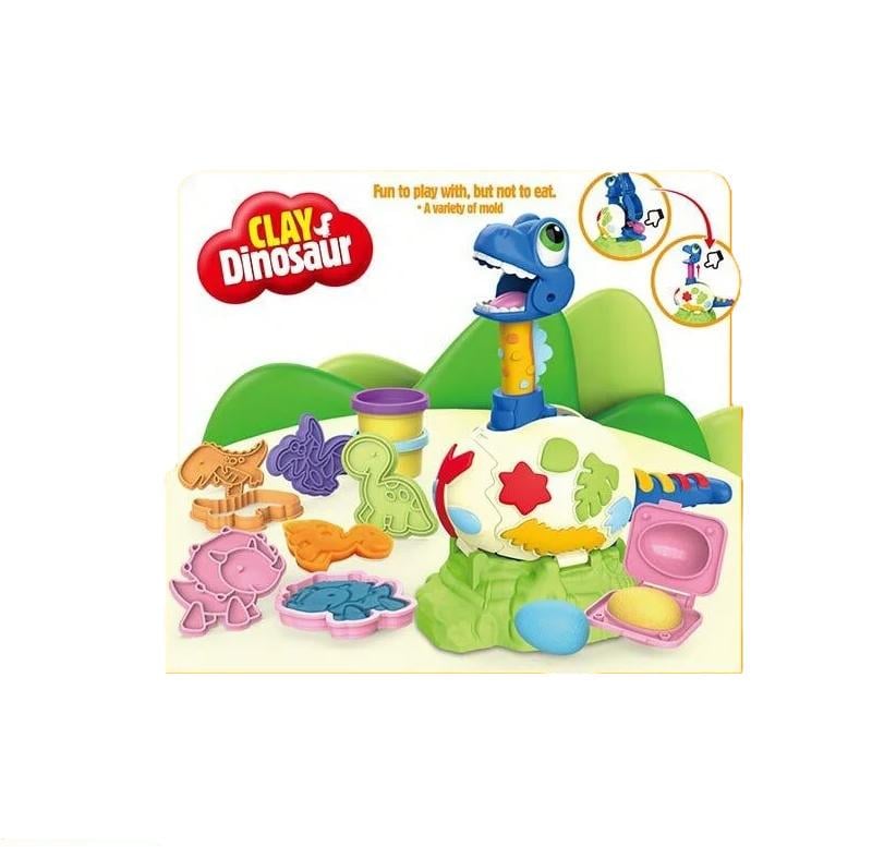 Тесто для лепки Динозавры SM 8069 6 цветов теста/формы (133780)